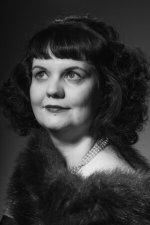 Glamour Portrait einer Hollywood Schönheit der 30er Jahre