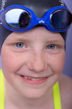 Auch solche Portraits kann Jens Schmidt - Schwimmen als Hobby